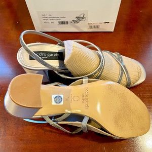 Pedro Garcia size 38 with Swarovski Crystals